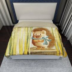 Hedgehog Mushroom Nature Duvet Cover DVK-0007