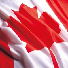 Canadian Flag Photography Scenery Backdrop Flag Theme Banner EHY-004