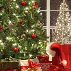 Xmas Presents Photography Scenery Backdrop Christmas Theme Banner EHY-007