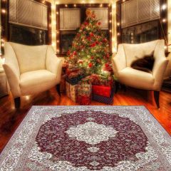 Warm Interior Xmas Photography Scenery Backdrop Christmas Theme Banner EHY-077