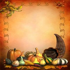 Pumpkin Pie Photography Scenery Backdrop Halloween Theme Banner EHY-105