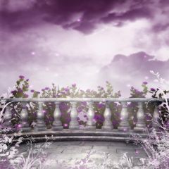 Plant Convolve Photography Scenery Backdrop Balcony Landscape Theme Banner EHY-202