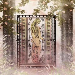 Beautiful Woman Photography Scenery Backdrop Arches or Pillars Theme Banner EHY-203