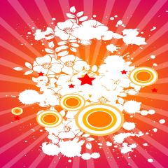 Glorious Abstrat Photography Scenery Backdrop Music Dance Theme Banner EHY-317