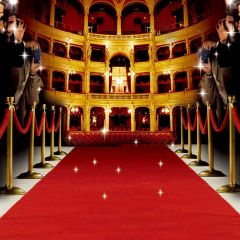 Magnificent Outdoor Architectural Photography Scenery Backdrop Stage Carpet Theme Banner EHY-363