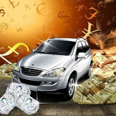 Luxury Goods Exhibition Photography Scenery Backdrop Luxury Theme Banner EHY-399