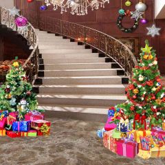 Xmas Atmosphere Photography Scenery Backdrop Christmas Theme Banner EHY-453