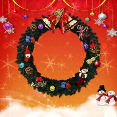 Xmas Decorations Photography Scenery Backdrop Christmas Theme Banner EHY-466