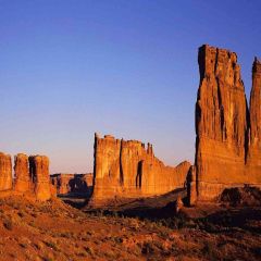 Cliffs Wind Fossils Photography Scenery Backdrop Desert Landscape Theme Banner EHY-479