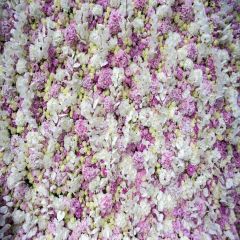 Flower White Purple Photography Scenery Backdrop Flowers Theme Banner EUV-032