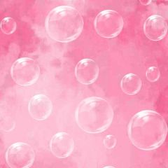 Bubble Pink Photography Scenery Backdrop Starlight Shine Theme Banner EUV-582