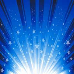 Blue Light Star Photography Scenery Backdrop Music Dance Theme Banner EUV-991