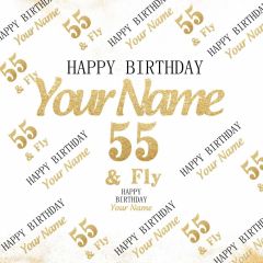 Happy Birthday Fly Banner Photography Scenery Backdrop Step and Repeat Banner Theme Banner IYC-003