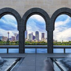 Arch Sea Building Sky Photography Scenery Backdrop Arches or Pillars Theme Banner IYC-087