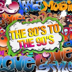 Graffiti The 80'S To The 90'S Love Music Photography Scenery Backdrop Graffiti Theme Banner IYC-148