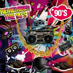 Graffiti Remeber The 90'S Video Cap Shoes Photography Scenery Backdrop Graffiti Theme Banner IYC-158