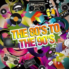 Graffiti The 80'S To The 90'S Video Cd Photography Scenery Backdrop Graffiti Theme Banner IYC-159