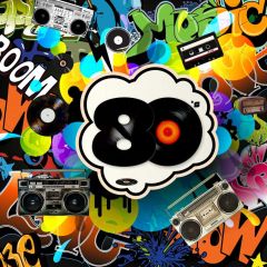 Graffiti Video Letter Photography Scenery Backdrop Graffiti Theme Banner IYC-176