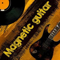 Guitar Mood Photography Scenery Backdrop Graffiti Theme Banner IYC-189