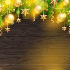 Bubble Green Gold Photography Scenery Backdrop Birthday Party Theme Banner IYC-247