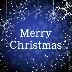 Christmas Snowflake Night Sky Star Photography Scenery Backdrop Christmas Theme Banner IYC-330