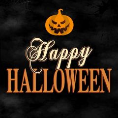 Pumpkin Latern Darkness Photography Scenery Backdrop Halloween Theme Banner IYC-339