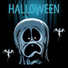 Ghost Darkness Horror Photography Scenery Backdrop Halloween Theme Banner IYC-370