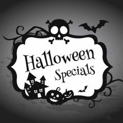 Halloween House Pumpkin Lantern Photography Scenery Backdrop Halloween Theme Banner IYC-463