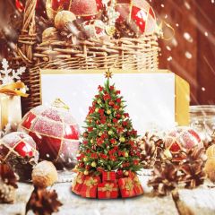 Tree Basket Present Ball Photography Scenery Backdrop Christmas Theme Banner IYC-624