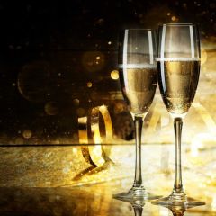 Drinks Night Light Photography Scenery Backdrop Festival Celebration Theme Banner IYC-753