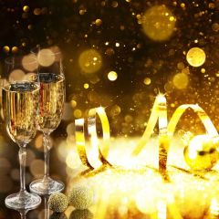 Light Glass Night Bubble Photography Scenery Backdrop Festival Celebration Theme Banner IYC-780