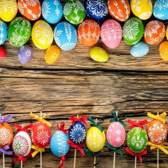 Balloon Wood Photography Scenery Backdrop Festival Celebration Theme Banner IYC-859