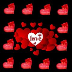 Heart Love Photography Scenery Backdrop Love Theme Banner IYC-877