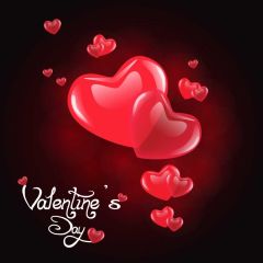 Heart Letter Photography Scenery Backdrop Love Theme Banner IYC-896