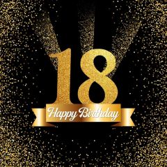 Birthday Shinning Spot Photography Scenery Backdrop Birthday Party Theme Banner IYC-973