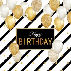 Balloon Birthday Spot Photography Scenery Backdrop Birthday Party Theme Banner IYC-974