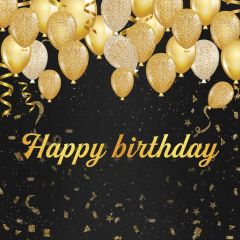 Balloon Birthday Photography Scenery Backdrop Birthday Party Theme Banner IYC-980