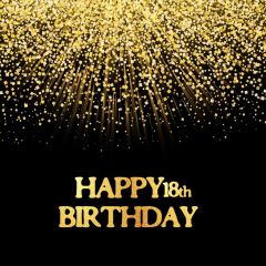 Birthday Shinning Spot Photography Scenery Backdrop Birthday Party Theme Banner IYC-999