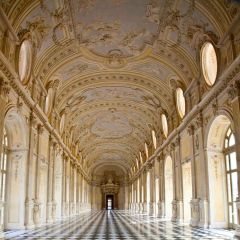 Grandiose Palace Photography Scenery Backdrop Indoor Theme Banner MNH-085