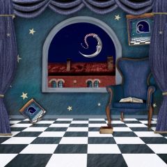 Magic Room Photography Scenery Backdrop Fantasy Theme Banner MNH-115