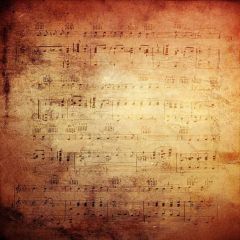 Retro Stave Photography Scenery Backdrop Music Dance Theme Banner MNH-150