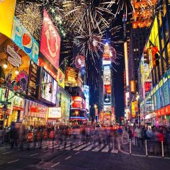 Happy New Year's Eve Photography Scenery Backdrop Festival Celebration Theme Banner MNH-181