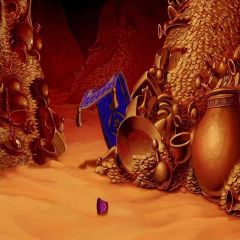 Gold Coins Photography Scenery Backdrop Ocean Theme Banner MNH-182