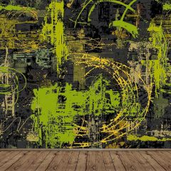 Abstract Wall Photography Scenery Backdrop Graffiti Theme Banner MNH-224