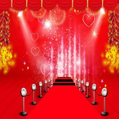 Happy Day Photography Scenery Backdrop Stage Carpet Theme Banner MNH-288