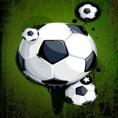 Football Photography Scenery Backdrop Sports Theme Banner MNH-415