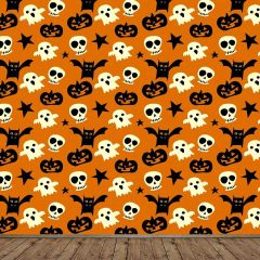 Spooky Decoration Photography Scenery Backdrop Halloween Theme Banner MNH-449
