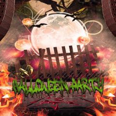 Horror Halloween Party Photography Scenery Backdrop Halloween Theme Banner MNH-473