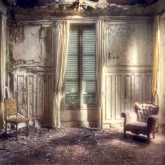 Door Curtain Chair Wall Photography Scenery Backdrop Door Theme Banner MNH-708