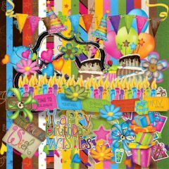 Flower Happy Birthday Cake Candle Photography Scenery Backdrop Graffiti Theme Banner MNH-714